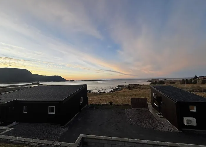 Дом отдыха Unik Og Moderne Med Utsikt Mot Havet 38 Otterlei Haram
