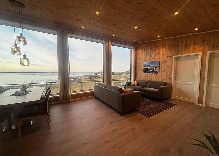 Ferienhaus Unik Og Moderne Med Utsikt Mot Havet 38 Otterlei
