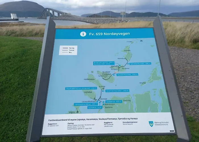 Дом отдыха Unik Og Moderne Med Utsikt Mot Havet 38 Otterlei Haram